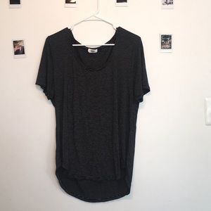 old navy low cut striped shirt
